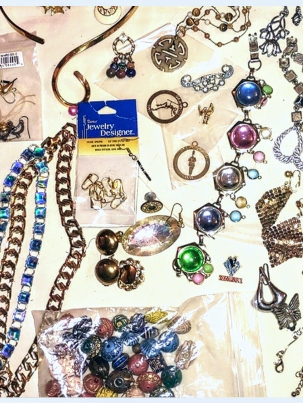 Jewelry Craft Lot Artisan Supplies Beading Hobby
